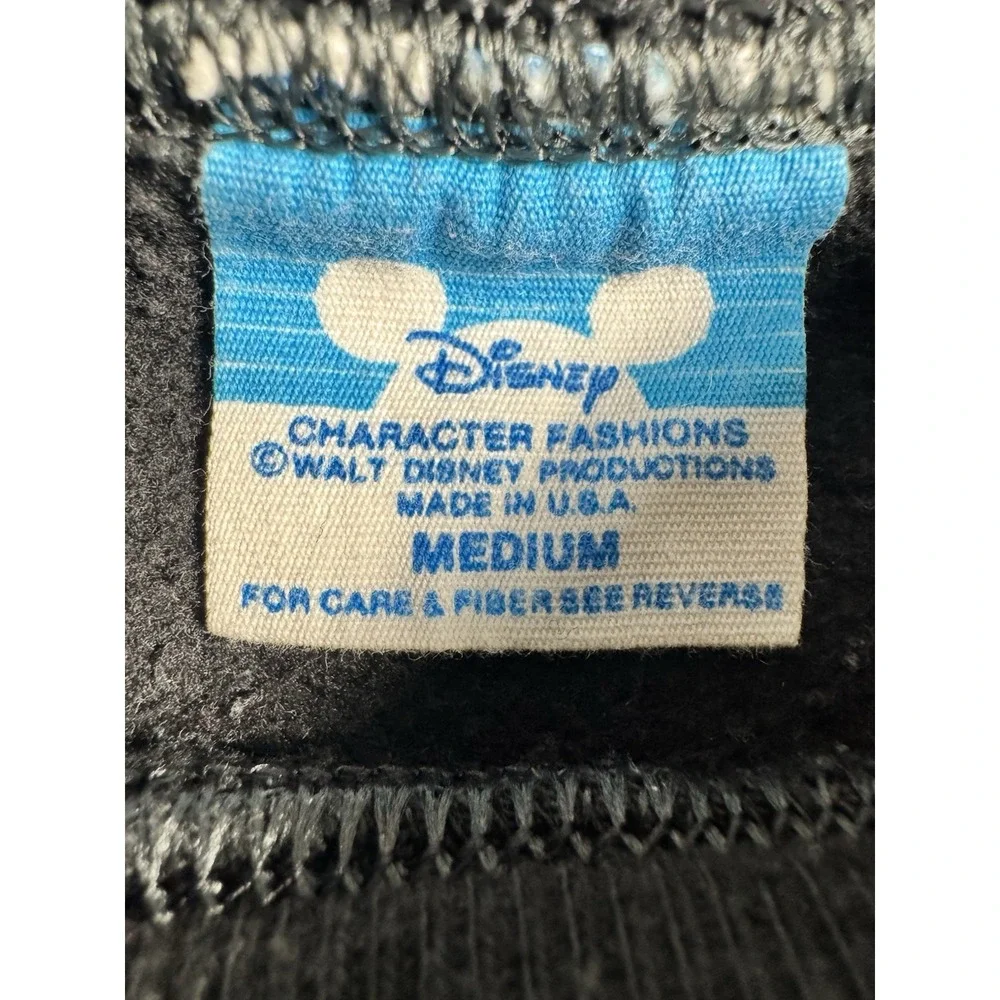 MICKEY MOUSE vintage 80s character‎ fashions sweatshirt Large Walt Disney rare